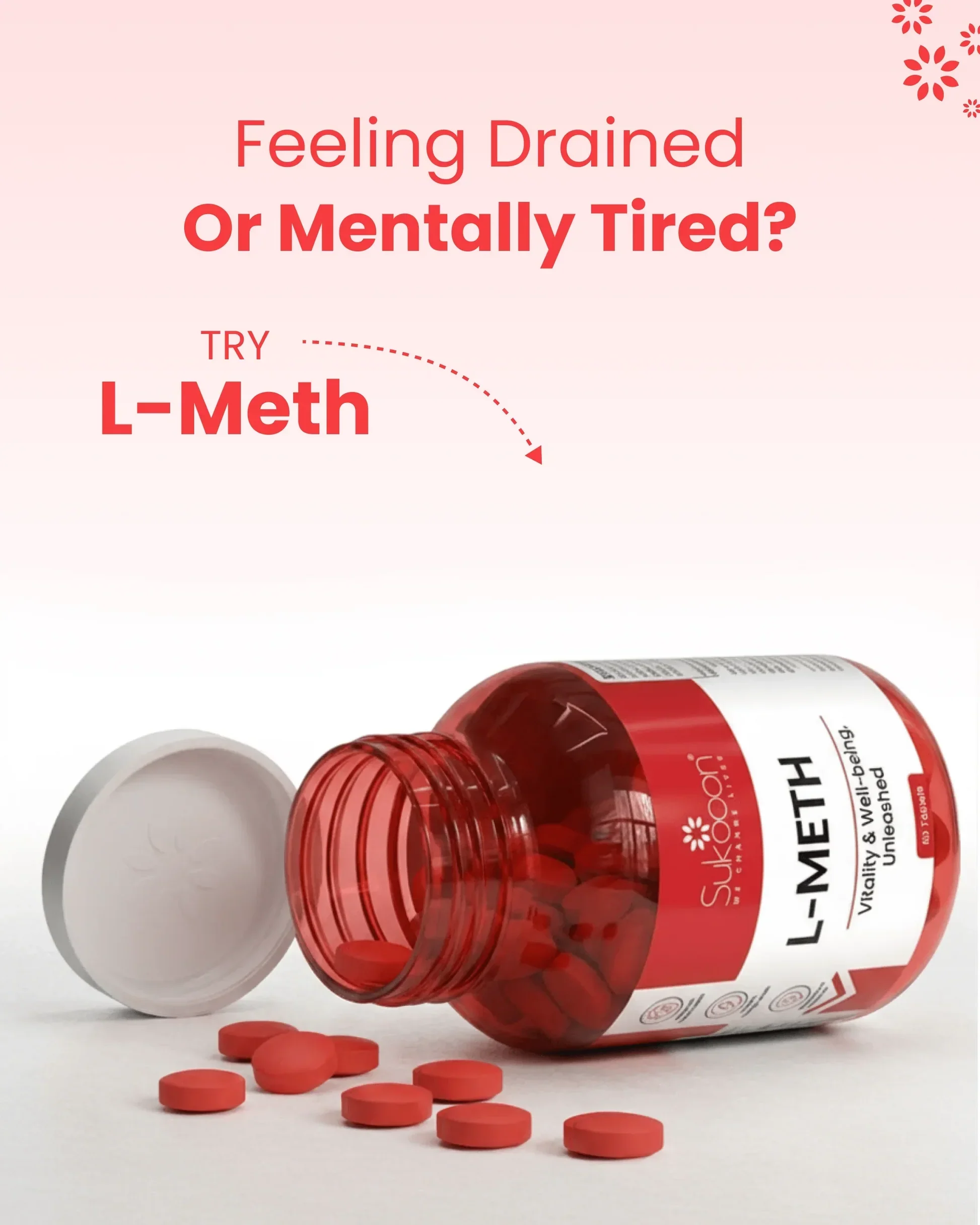 L-Meth Tablets | Folate Nutrition Support - Image 9