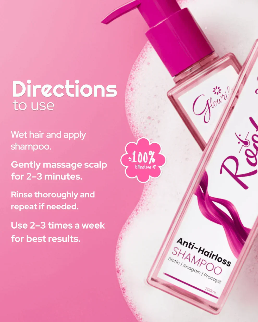 Roots ANTI HAIR LOSS Shampoo - Image 3