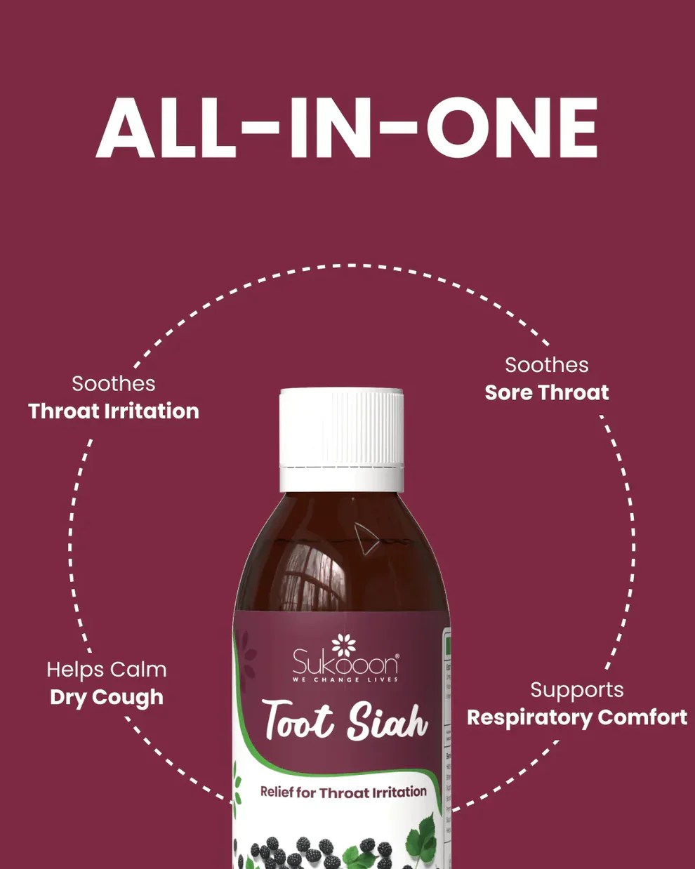 Toot Siah Syrup 120ml - Image 3